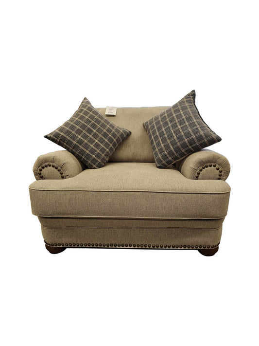Eclectic Home Mackenzie Taupe Sofa Chair