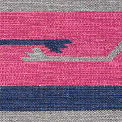 Nourison Home Baja  Pink Blue  Transitional