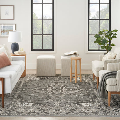Nourison Home Quarry  Grey  Transitional
