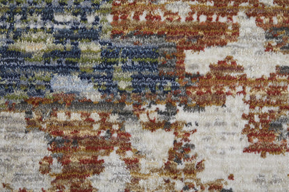 Feizy Sonora 39NUF Ivory Multi Modern/Casual/Industrial Machinemade Rug - Rugs - Feizy - Atlanta Designer Rugs