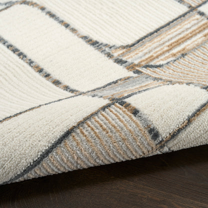 Nourison Home Nordic  Ivory Multicolor  Contemporary