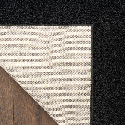 Nourison Home Pacific Shag  Black  Contemporary