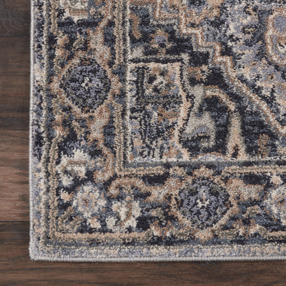 Nourison Home Moroccan Celebration  Navy  Traditional