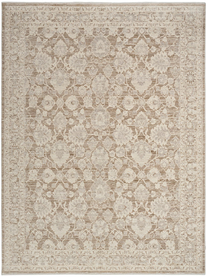 Nourison Home Shadows SHW03 Ivory Mocha Traditional Loom-woven Rug