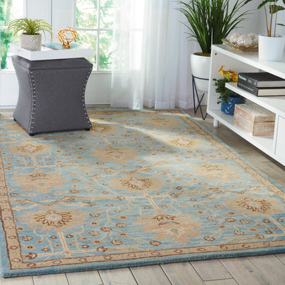 Nourison Home Jazmine  Blue  Traditional