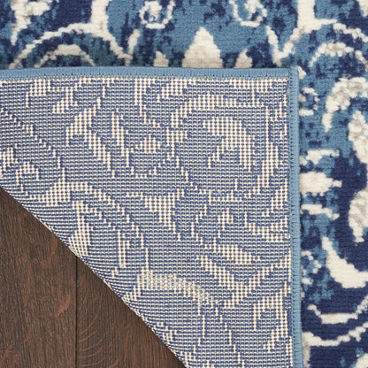 Nourison Home Jubilant  Navy Ivory  Contemporary