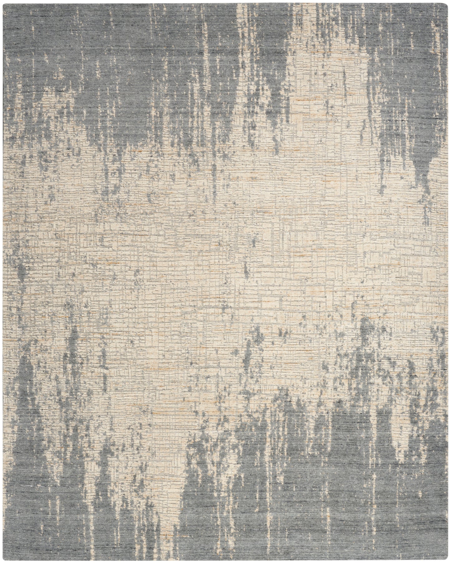 Nourison Home Harmony HAY03 Slate Beige Contemporary Hand Woven Rug