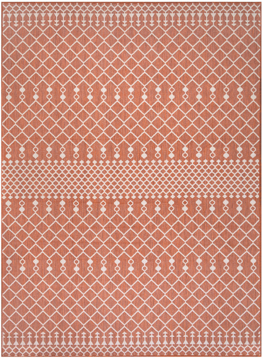 Nourison Home Positano  Terracotta  Contemporary