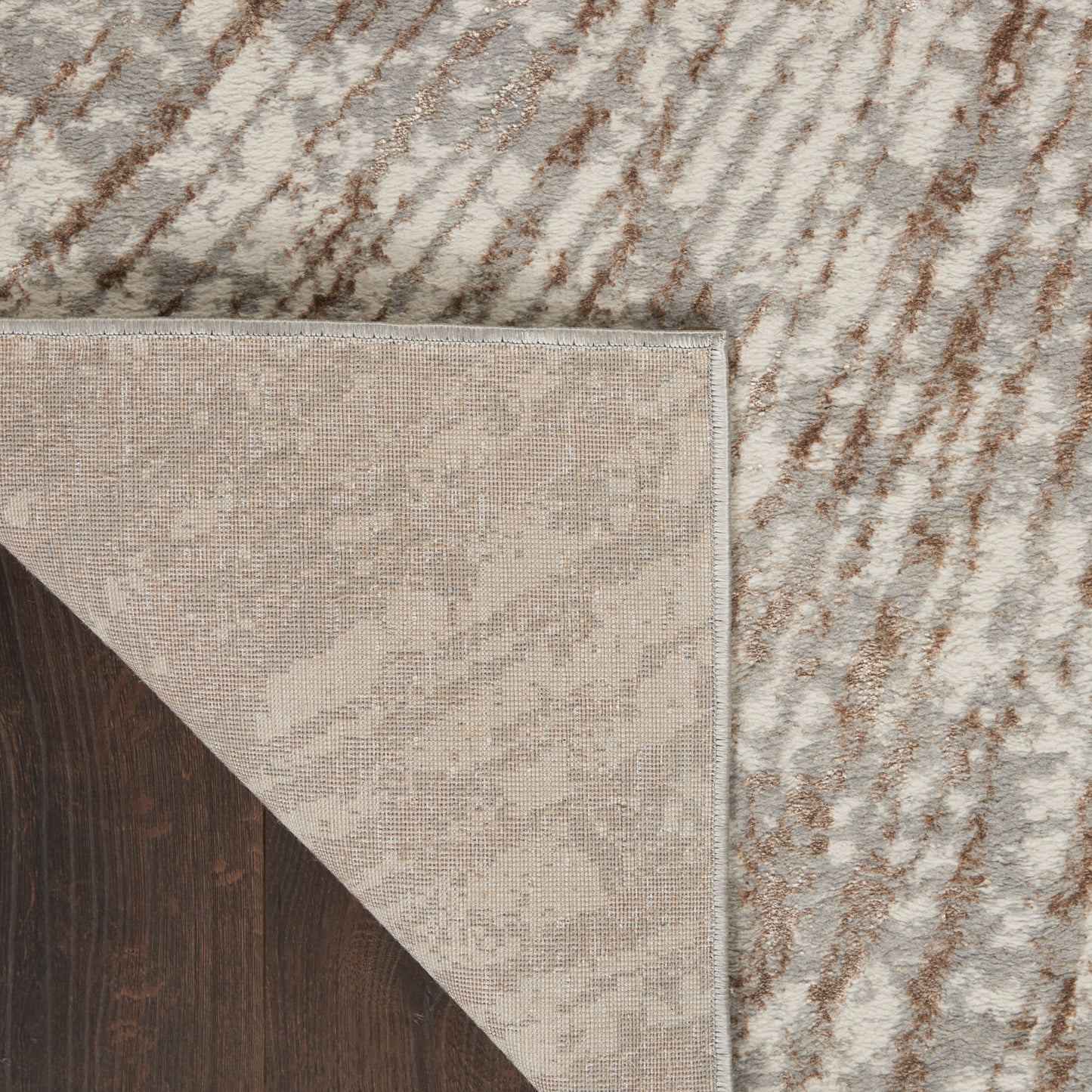 Nourison Home Glow  Grey Mocha  Contemporary