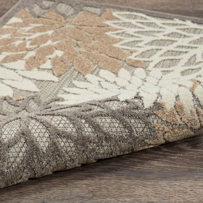 Nourison Home Aloha  Natural  Contemporary