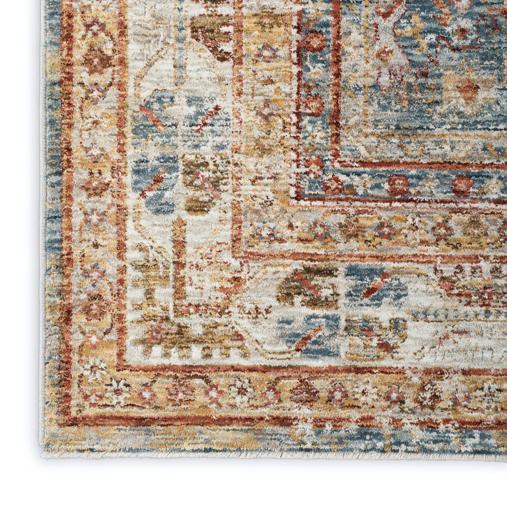 Nourison Home Sahar  Blue  Traditional