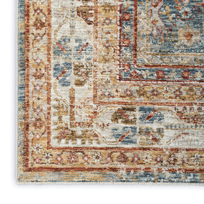 Nourison Home Sahar  Blue  Traditional