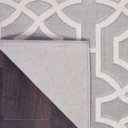 Nourison Home Joli  Grey White  Contemporary