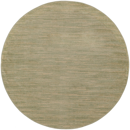 Nourison Home Nourison Essentials NRE01 Green Gold Contemporary Power-loomed Rug