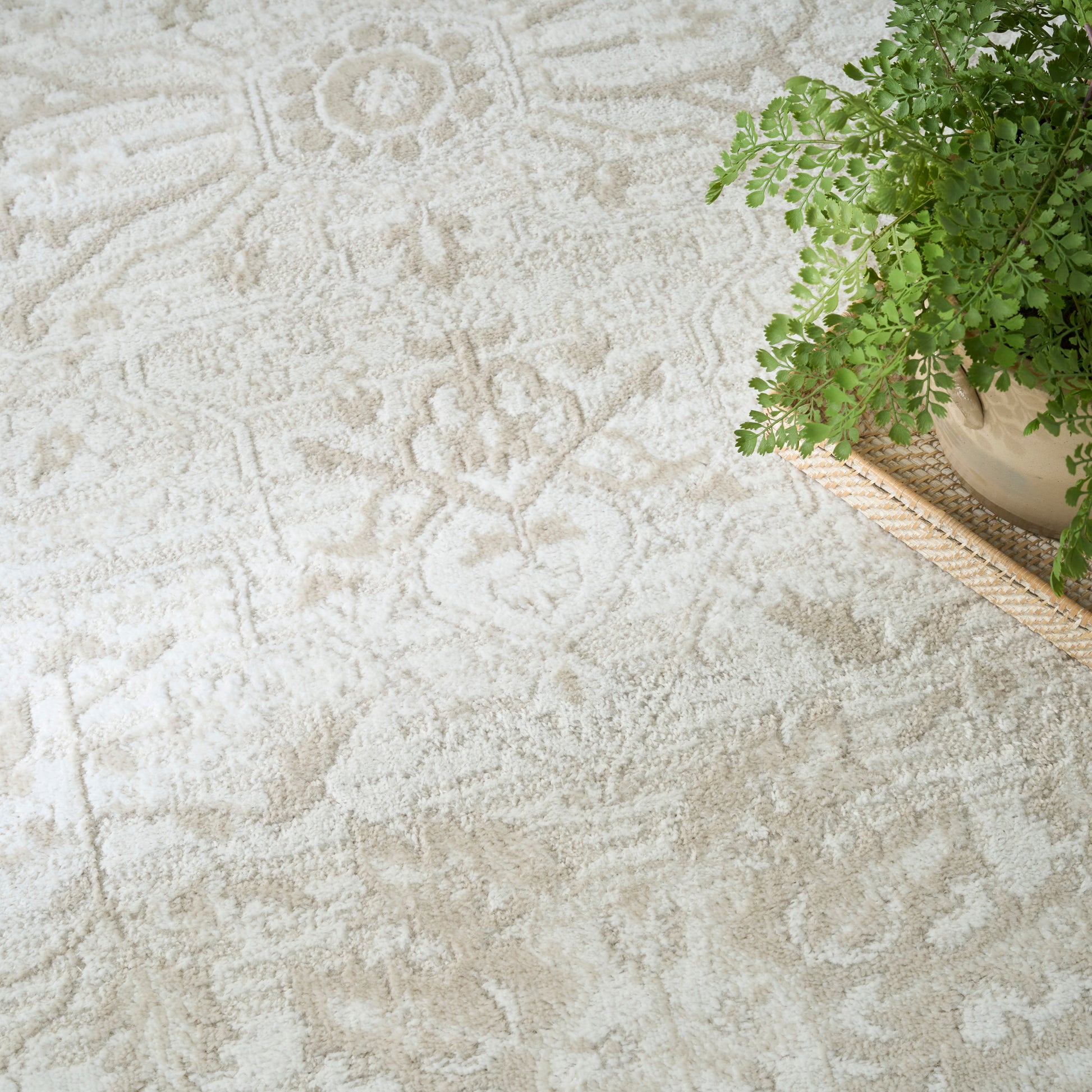 Nourison Home Dekor  Ivory  Traditional
