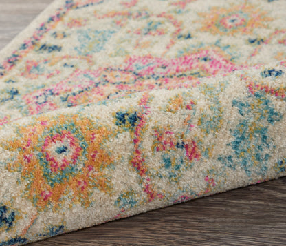 Nourison Home Passion  Ivory Pink  Transitional