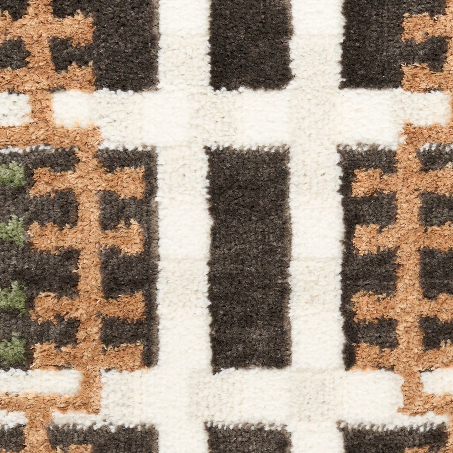 Nourison Home Nordic  Charcoal Multicolor  Contemporary