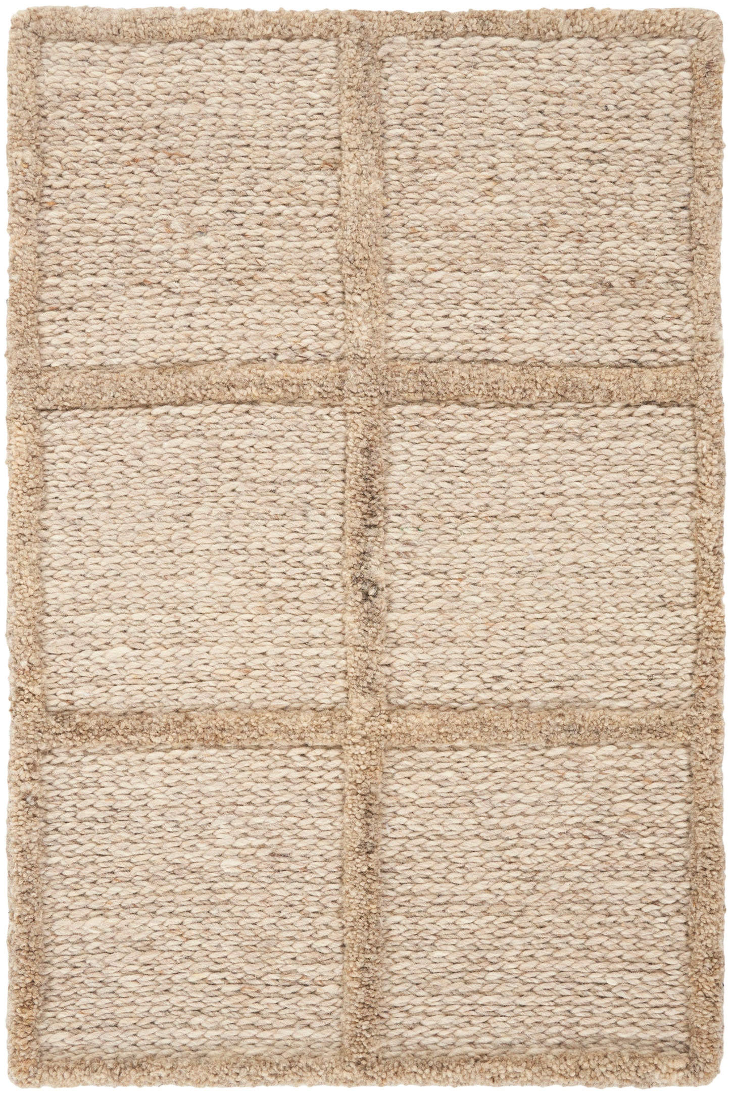 DKNY Pure Framework FRA01 Camel Contemporary Hand Tufted Rug