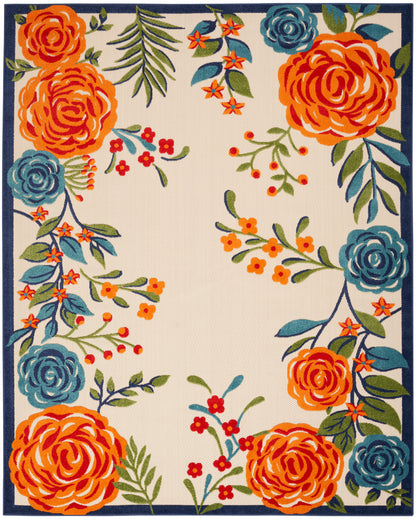 Nourison Home Aloha ALH32 Multicolor Contemporary Power-loomed Rugs