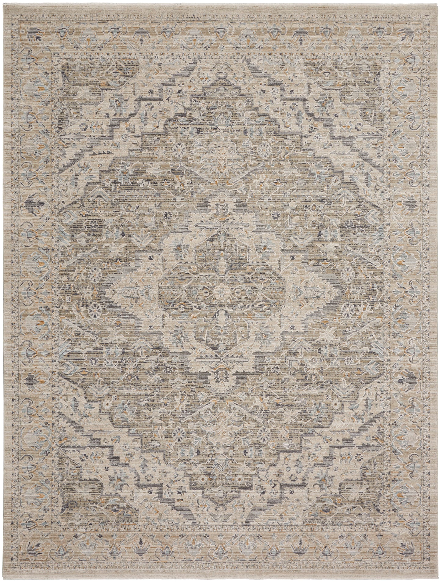 Nourison Home Lynx LNX04 Ivory Taupe Transitional Power-loomed Rug