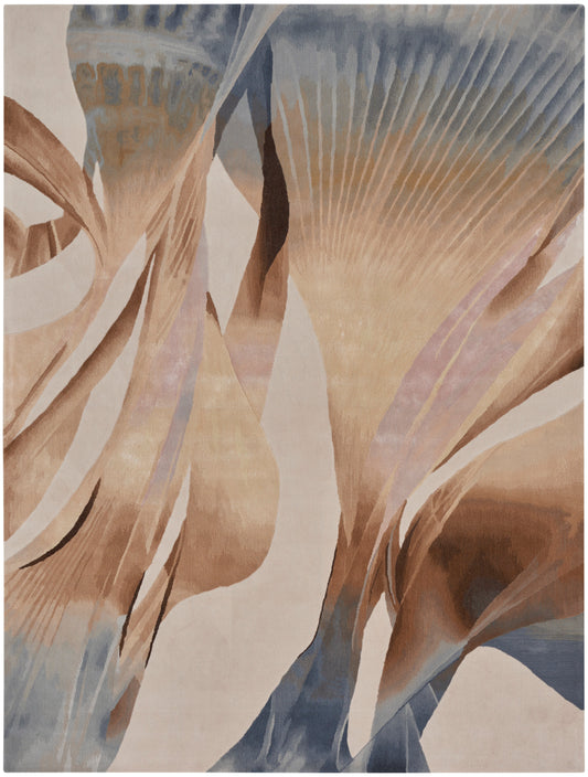 Nourison Home Prismatic  Sand  Contemporary