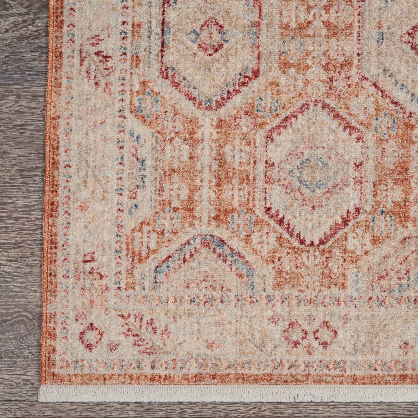 Nourison Home Homestead  Brick  Traditional