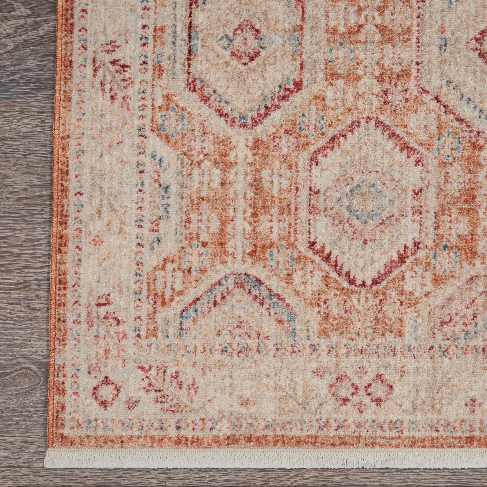 Nourison Home Homestead  Brick  Traditional