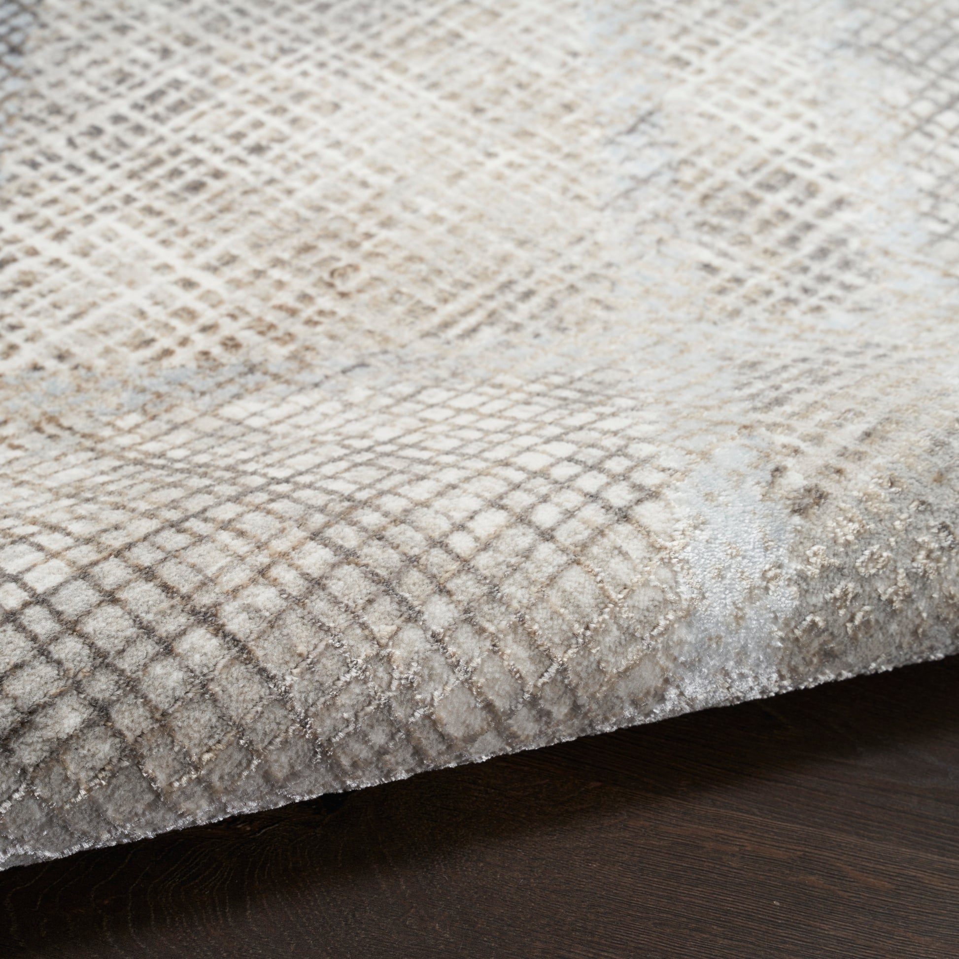 Nourison Home Sparkle  Grey  Contemporary