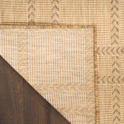 Nourison Home Horizon Indoor/Outdoor  Natural  Contemporary