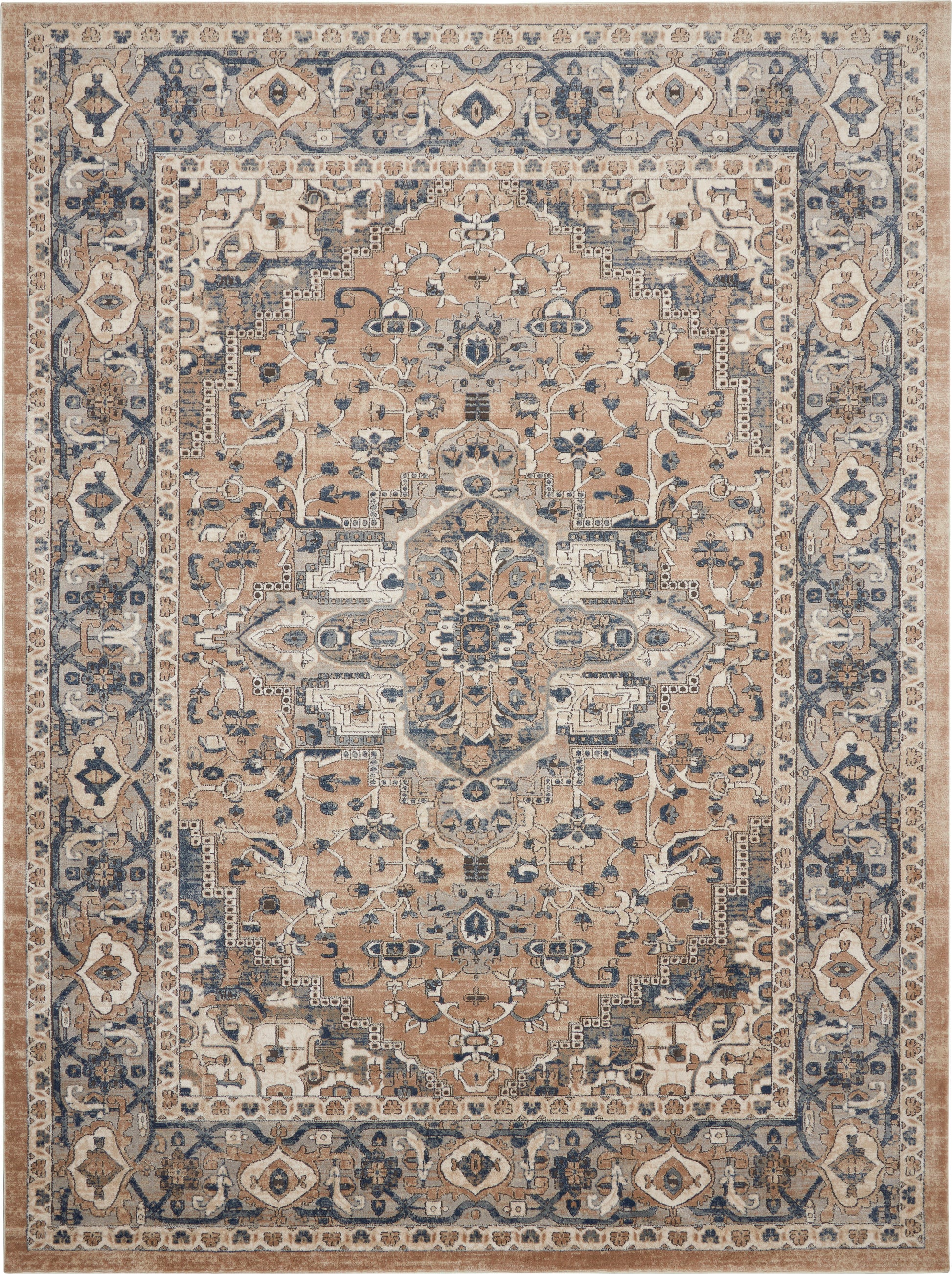 Nourison Home Quarry  Beige Grey  Transitional