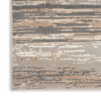 Nourison Home Jubilant  Grey Beige  Contemporary