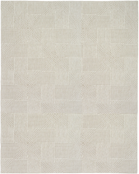 Nourison Home Natural Texture  Beige Ivory  Contemporary