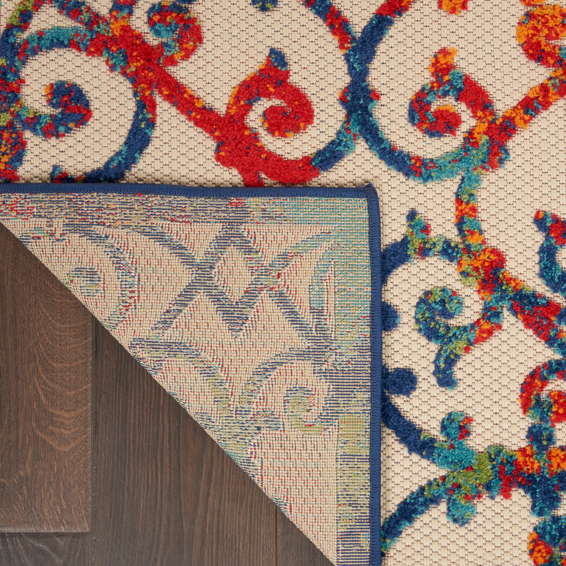 Nourison Home Aloha  Multicolor  Contemporary