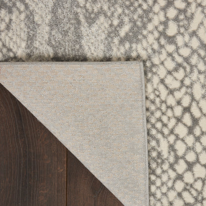 Nourison Home Solace  Ivory Grey  Contemporary
