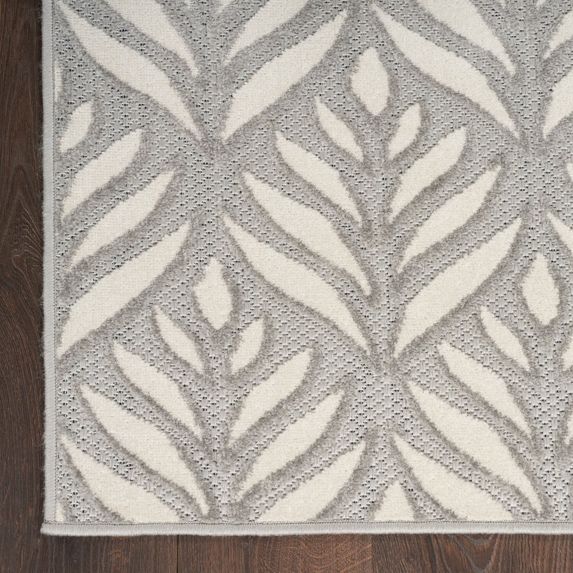 Nourison Home Aloha  Grey  Contemporary