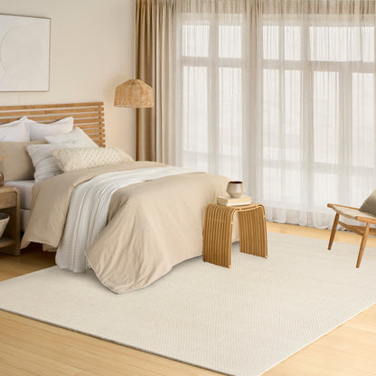 DKNY Pure Rows  Ivory  Contemporary