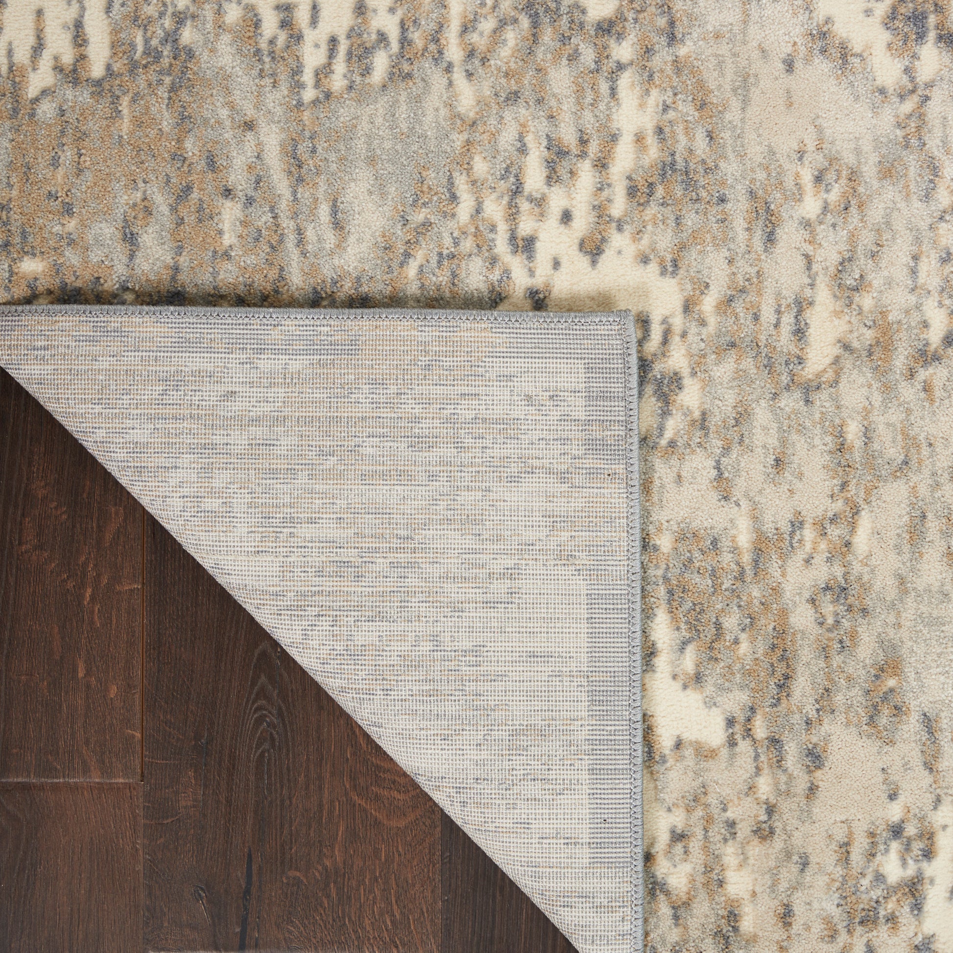 Nourison Home Sahara  Ivory Silver  Contemporary