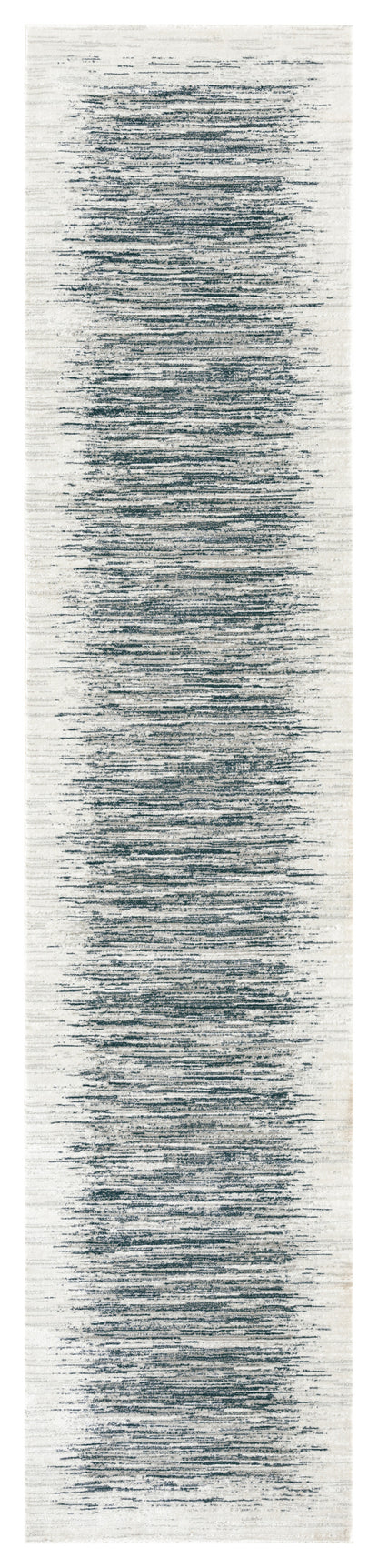 DKNY Grand Street GRN04 Ivory Blue Contemporary Power-loomed Rug