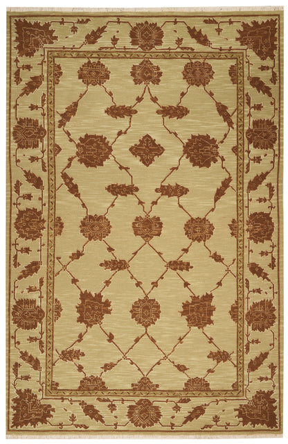 Nourison Home Silk Pointe  Green  Traditional