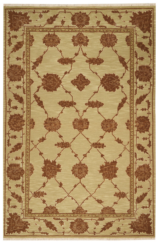 Nourison Home Silk Pointe  Green  Traditional