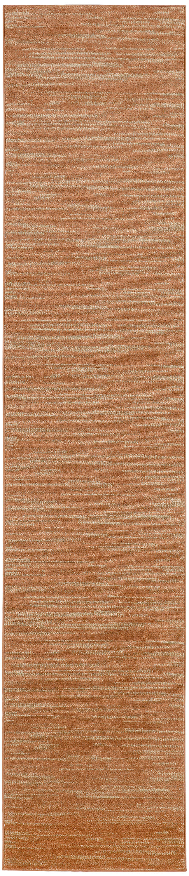 Nourison Home Nourison Essentials NRE01 Rust Contemporary Power-loomed Rug
