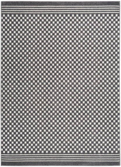 Nourison Home Care Free CAF02 Grey Contemporary Loom-woven Rug