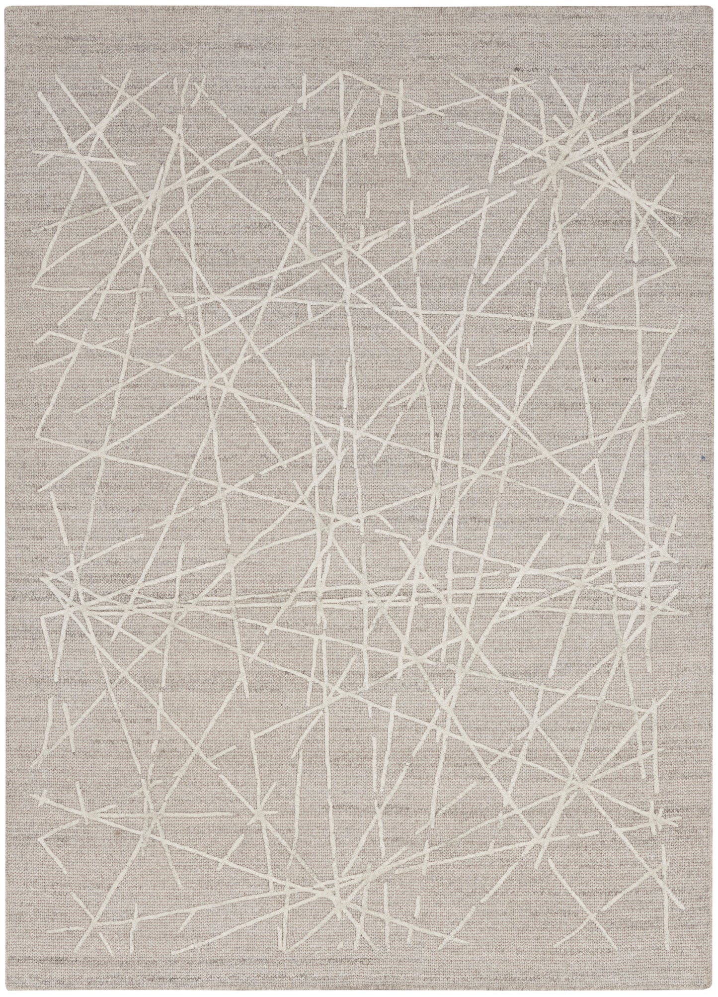 Calvin Klein CK044 Wander WND01 Grey Contemporary Hand Woven Rug
