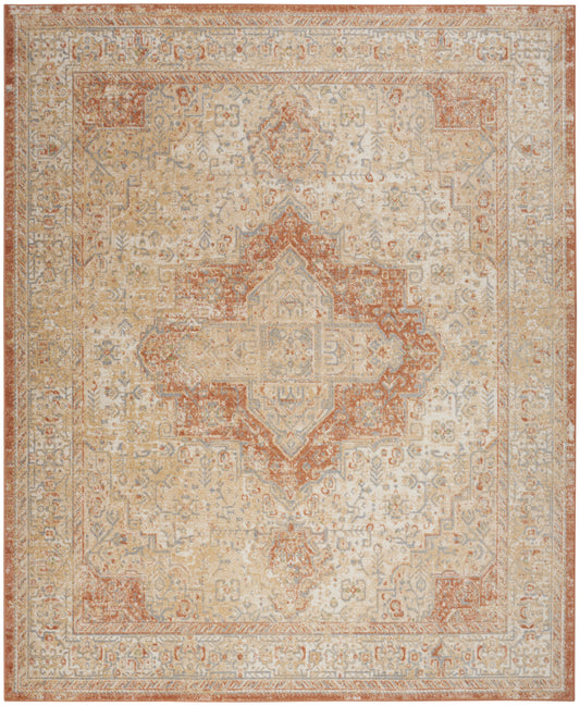 Nourison Home Nourison Essentials Persian  Beige Rust  Traditional
