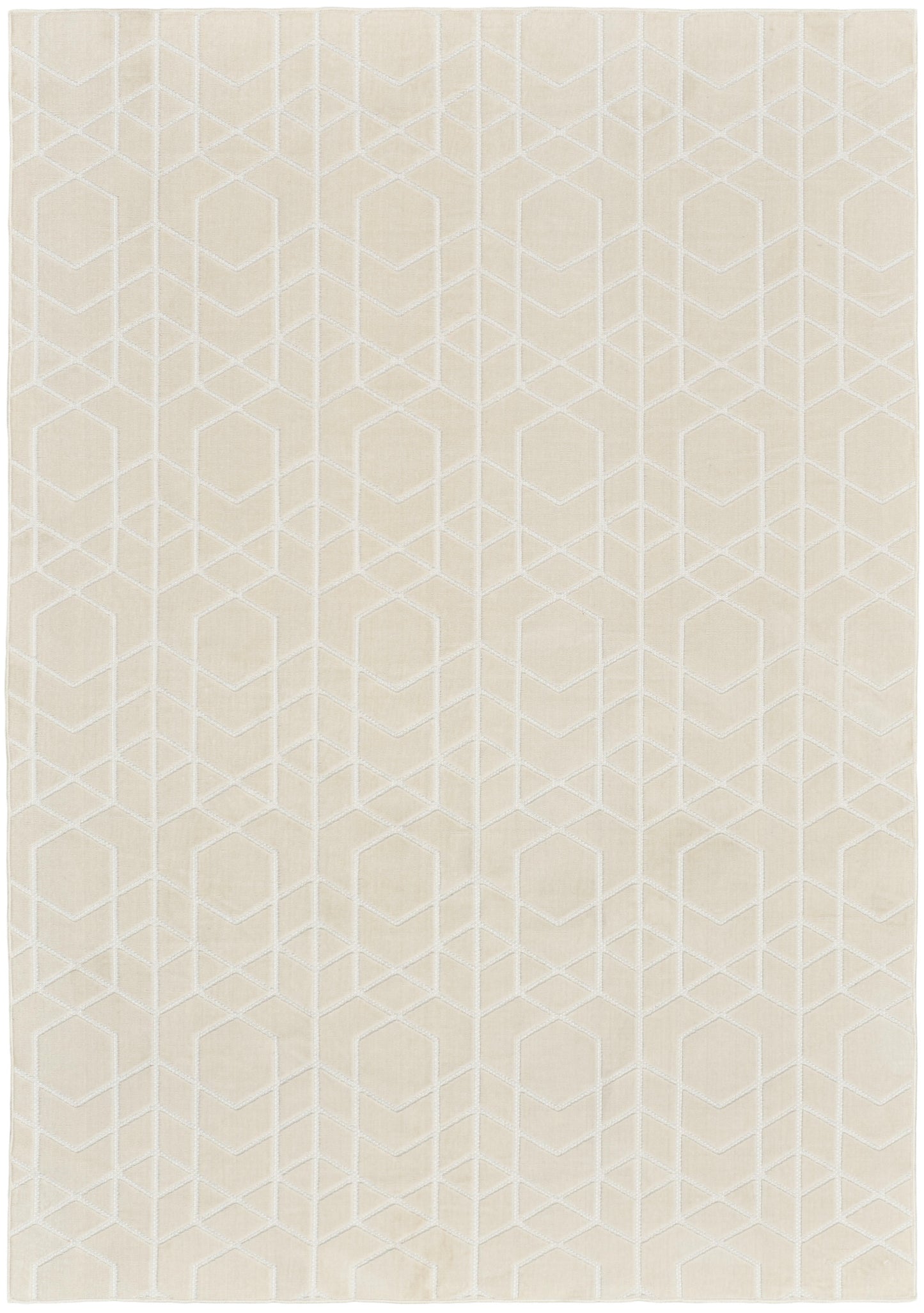 Nourison Home Washable Charm WCH01 Ivory Contemporary Machine Woven Rug