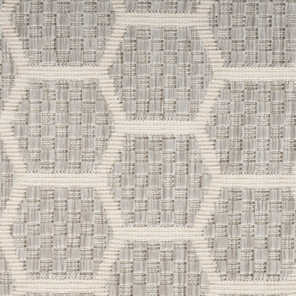 Nourison Home Twist Reversible  Grey  Contemporary