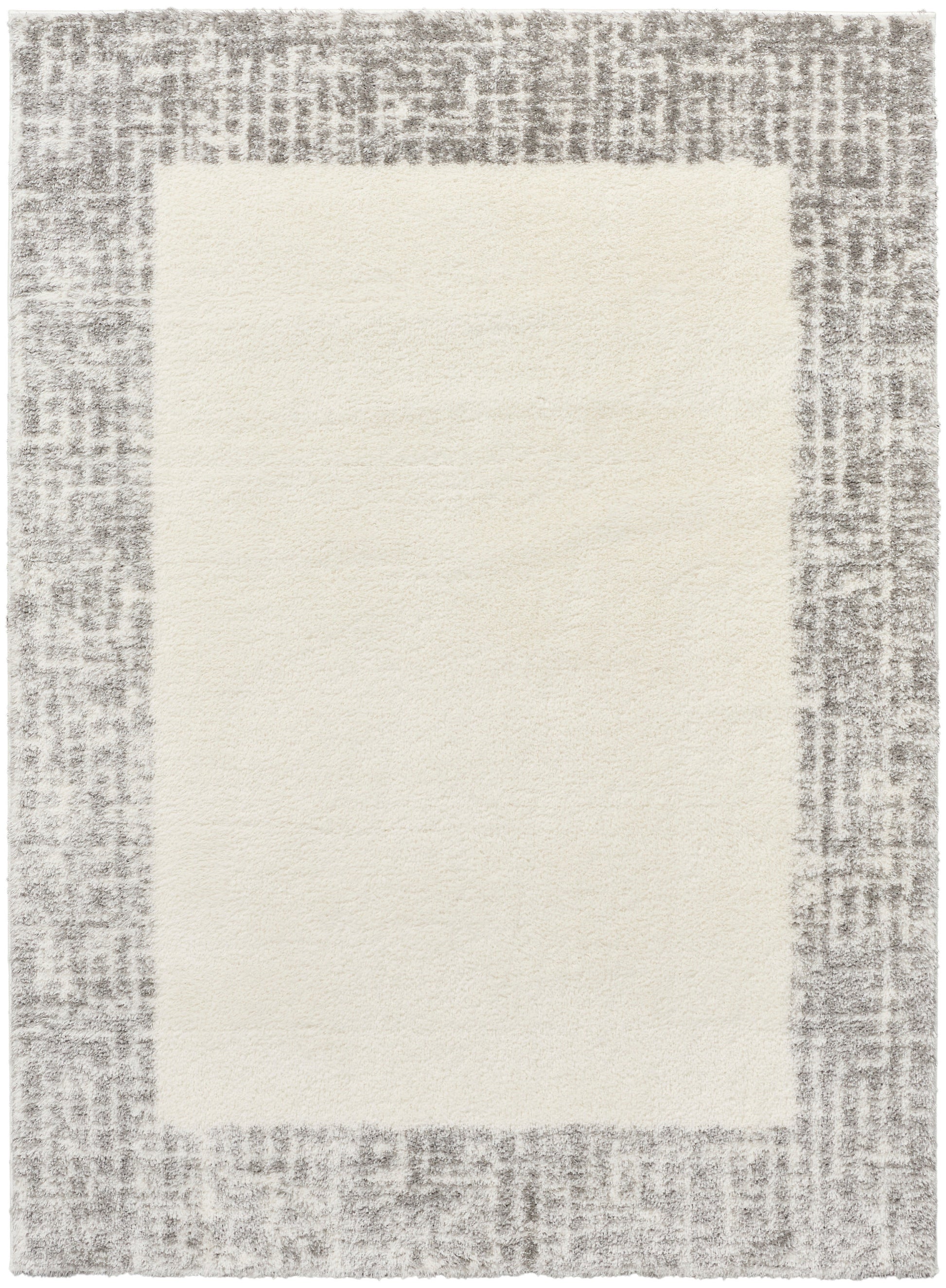 Nourison Home Pacific Shag  Ivory Grey  Contemporary