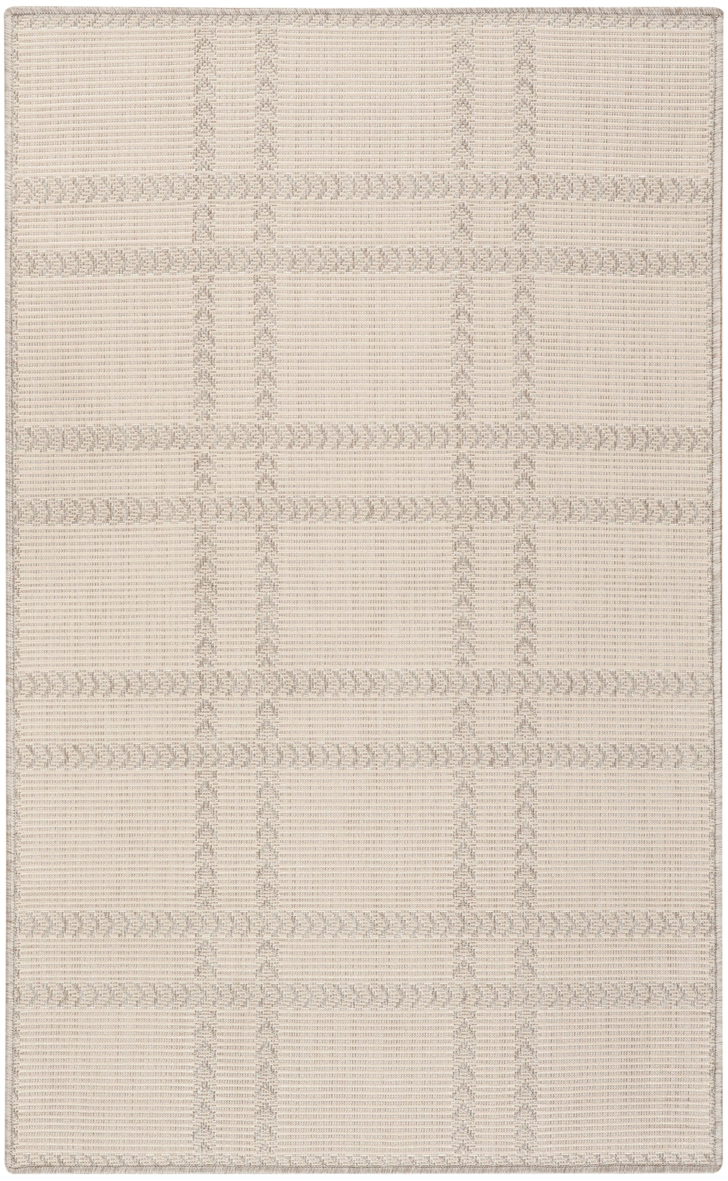 Nourison Home Horizon Indoor/Outdoor HOZ04 Grey Contemporary Power-loomed Rug