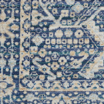 Nourison Home Lustrous Weave  Blue  