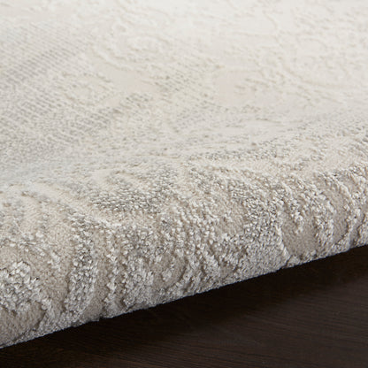 Nourison Home Elation  Ivory Grey  Traditional